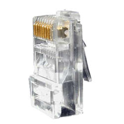 Lot 10 connecteurs RJ45 UTP Cat. 6 à sertir