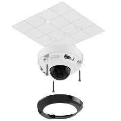 AJ-DOMECAM-MINI-5-0400-B - Caméra IP 5 Megapixel Ajax