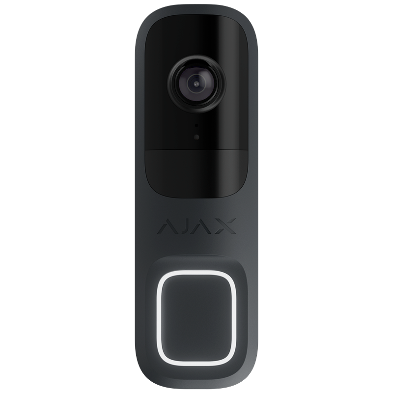 AJ-DOORBELL-4-GRA - Sonnette de porte 4 MP avec IA intégrée