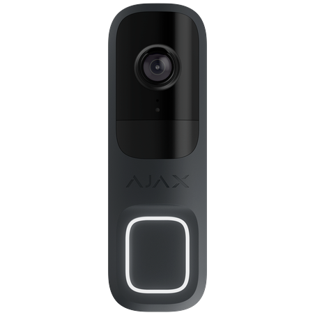 AJ-DOORBELL-4-GRA - Sonnette de porte 4 MP avec IA intégrée