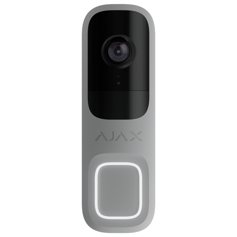 AJ-DOORBELL-4-GRE - Sonnette de porte 4 MP avec IA intégrée