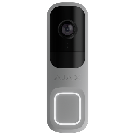 AJ-DOORBELL-4-GRE - Sonnette de porte 4 MP avec IA intégrée