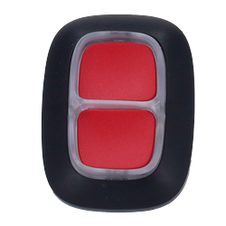 AJ-DOUBLEBUTTON-G3-B - Double bouton de panique - Grade 3