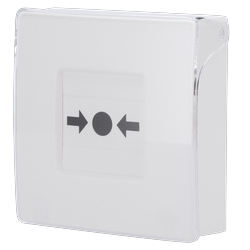 AJ-MANUALCALLPOINT-WHITE - Bouton d'alarme incendie manuel blanc