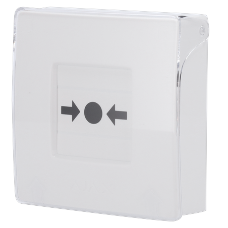 AJ-MANUALCALLPOINT-WHITE - Bouton d'alarme incendie manuel blanc