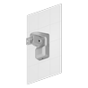AJ-SWIVELBRACKET-MCO-HIGHMOUNT-W - Support pour détecteur de mouvement d'extérieur