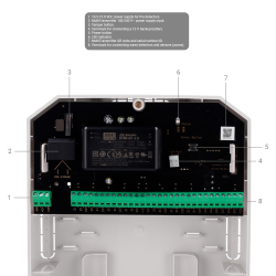 AJ-MULTITRANSMITTER-3EOL-W - Emetteur radio universel multizones, 18 zones filaires