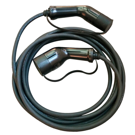 Câble de recharge Raedian Type 2 vers Type 2 triphasé - 7,5 m - 32 A