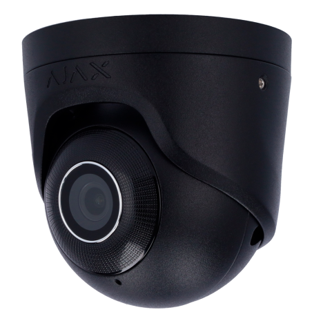 Caméra IP Turret 5 Mégapixel Ajax Objectif 2.8 mm NOIR