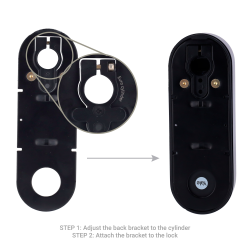 Yale Linus L2 Serrure de porte intelligente Compatible Ajax