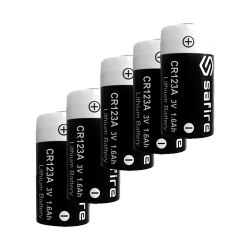 Pack de 10 Piles CR123A Safire