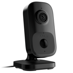 Caméra de surveillance intérieure avec Wi-Fi, détecteur de mouvement PIR et IA intégrée - AJAX IndoorCam NOIRE