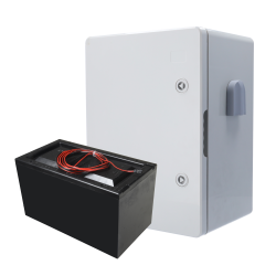 Kit de batterie avec boîte en polyester 14 Mois d'autonomie pour AJAX