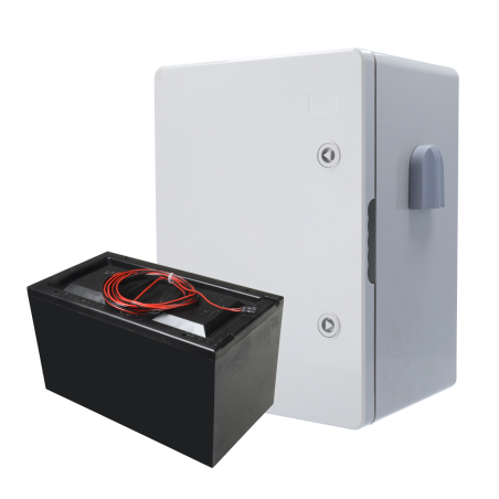 Kit de batterie avec boîte en polyester 14 Mois d'autonomie pour AJAX